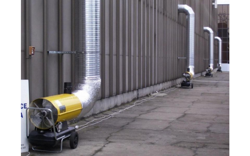 Дизельные нагреватели непрямого действия в работе