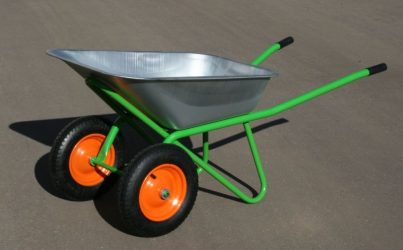 Тачка двухколесная, пневмоколесо